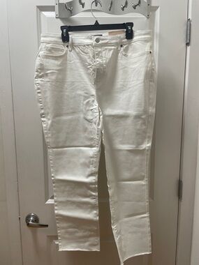 NYDJ Women’s White Skinny Jeans